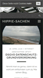 Mobile Screenshot of hippie-sachen.de